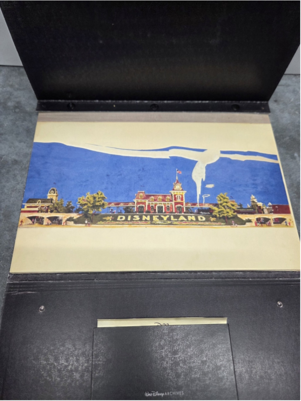 D23 Gold Member Disney Archives 60th Disneyland Concept Art Portfolio Repro
